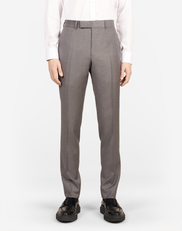 DUNHILL WOOL SUPER 150 BELGRAVIA TROUSERS FORMAL TROUSERS Man d