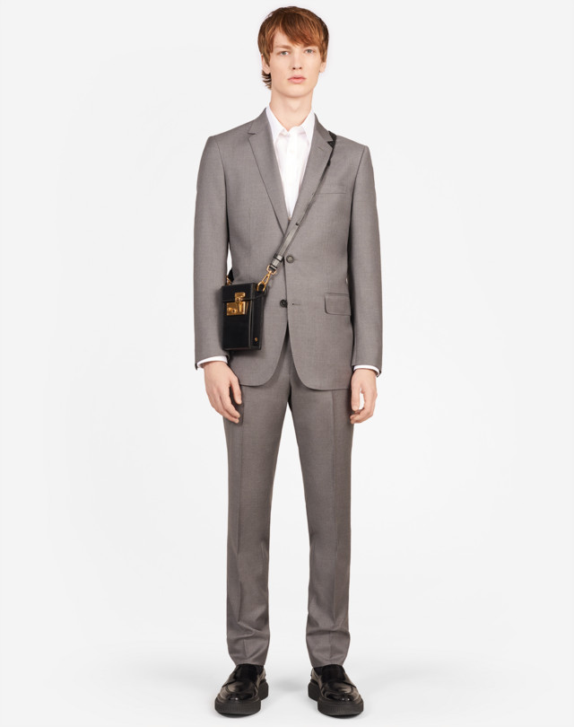 DUNHILL WOOL SUPER 150 BELGRAVIA TROUSERS FORMAL TROUSERS Man r