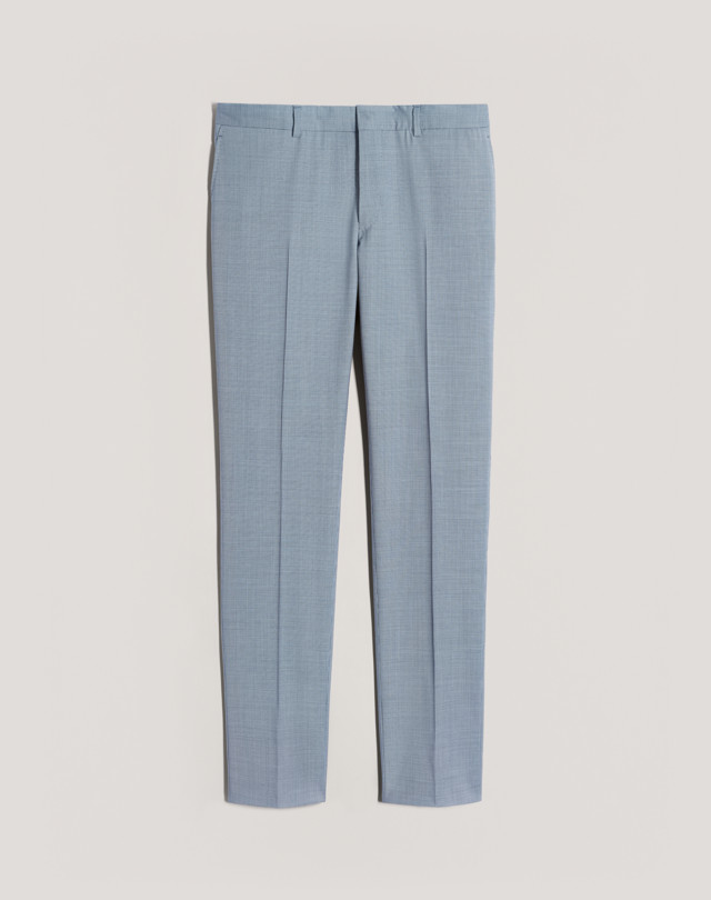 DUNHILL WOOL MICRO PUPPYTOOTH TRAVEL TROUSERS FORMAL TROUSERS Man b