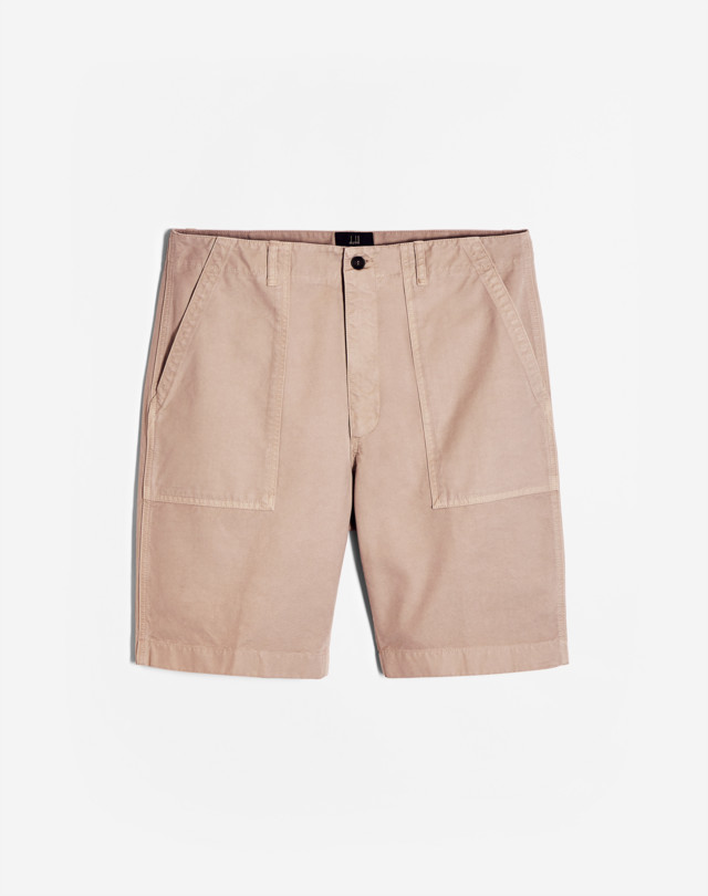 DUNHILL GARMENT DYE UTILITY SHORTS SHORTS Man f