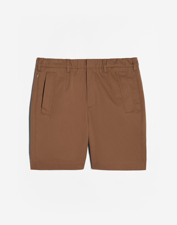 DUNHILL SHORTS Man Cotton Sateen Track Shorts f