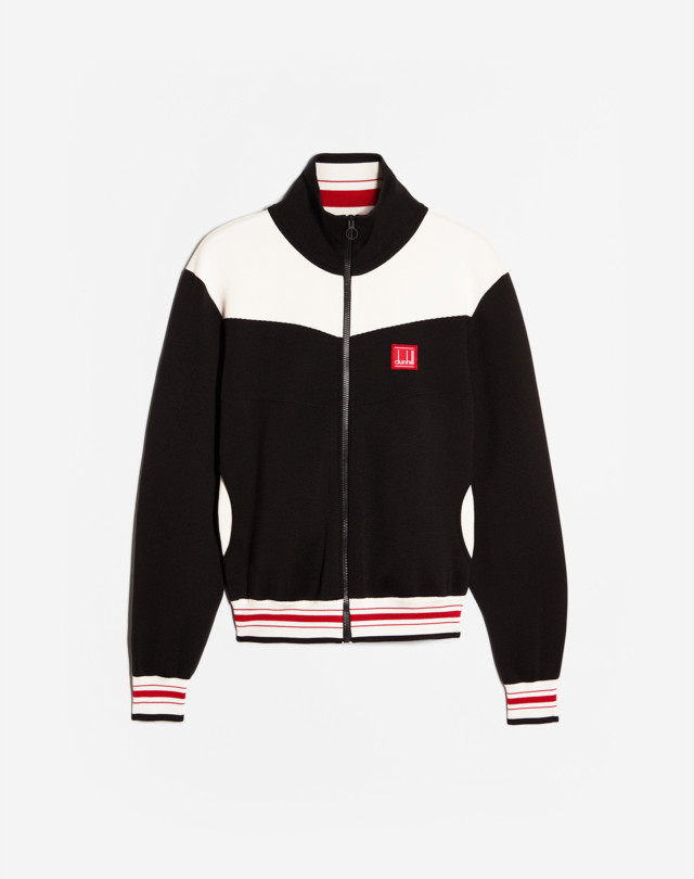 DUNHILL KNITTED TRACK TOP SWEAT-SHIRTS Man f