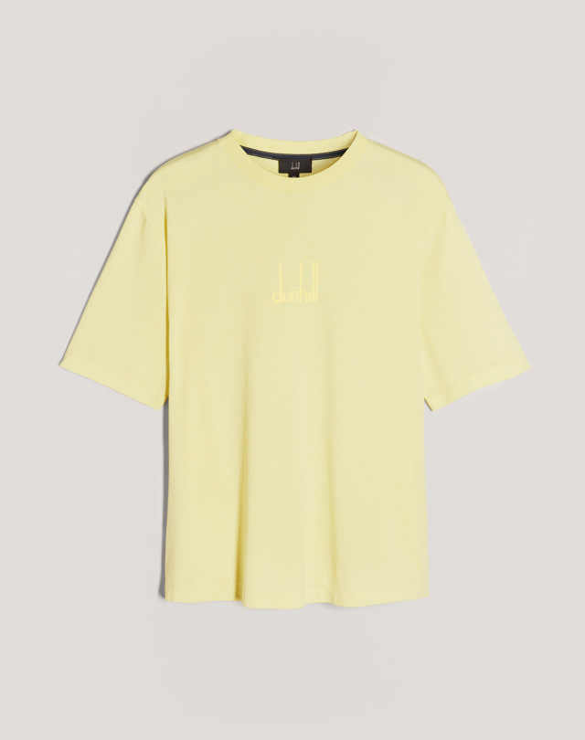 DUNHILL GARMENT DYE LEGACY RELAXED T-SHIRT T-SHIRT Man f