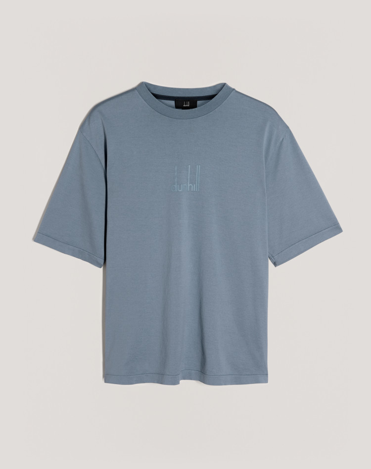 GARMENT DYE LEGACY RELAXED T-SHIRT DUNHILL T-SHIRTS Man GARMENT DYE LEGACY RELAXED T-SHIRT f