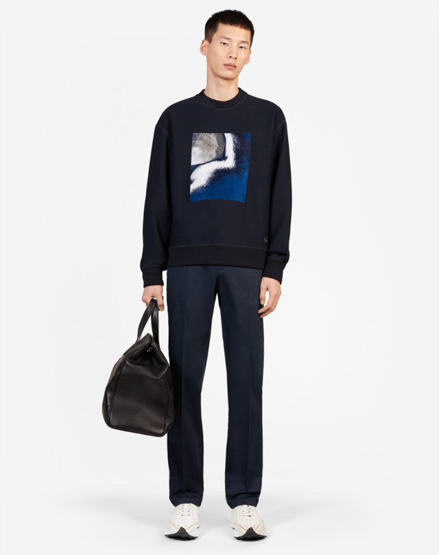 DUNHILL COTTON SILK CHINO CHINOS Man r
