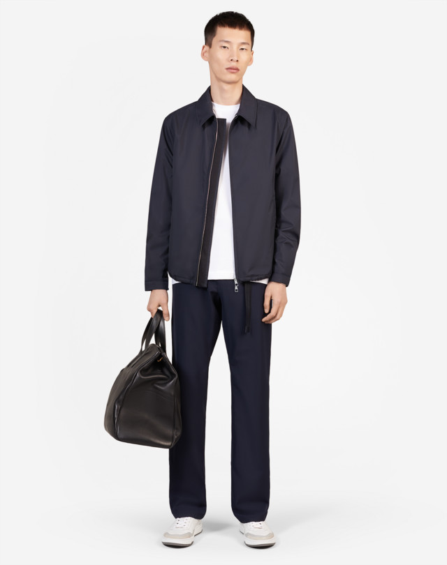 DUNHILL LIGHTWEIGHT HARRINGTON SPORTS JACKETS Man r
