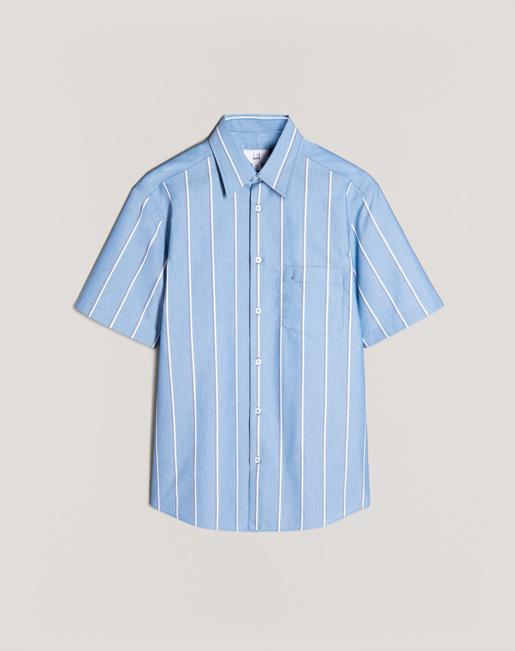 メンズ ライトブルー コットン ストライプ Tシャツ Dunhill Jp オンラインストア メンズ ライトブルー コットン ストライプ Tシャツ Dunhill Jp オンラインストア