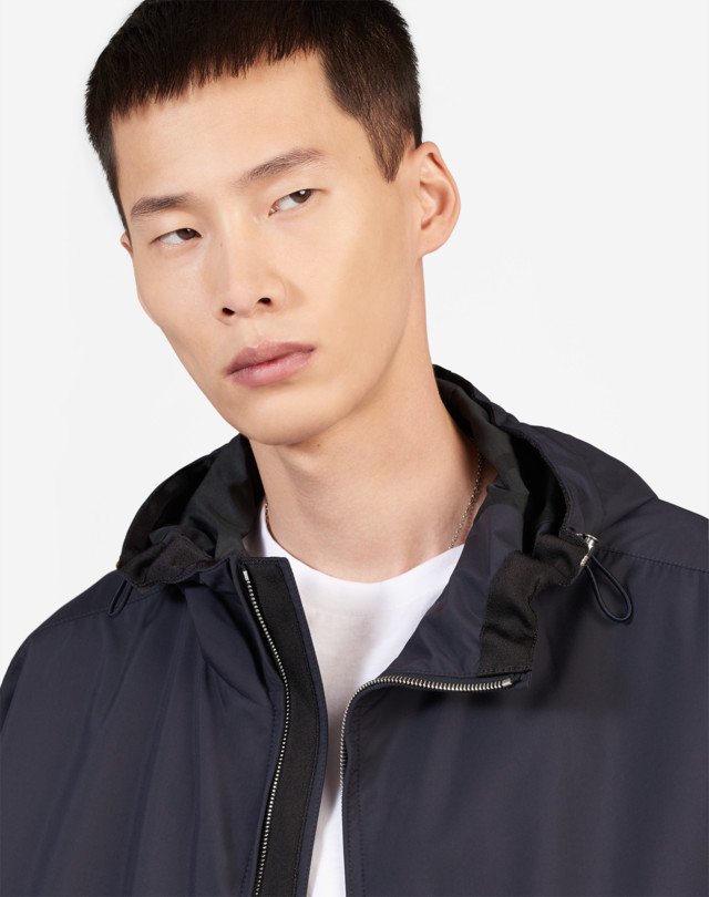 DUNHILL LIGHTWEIGHT HOODED JACKET SPORTS JACKETS Man a
