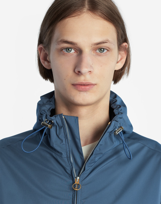 DUNHILL LIGHTWEIGHT HOODED JACKET SPORTS JACKETS Man a