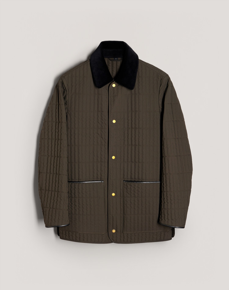 ROLLA QUILT CAR COAT DUNHILL CAR COATS Man ROLLA QUILT CAR COAT f
