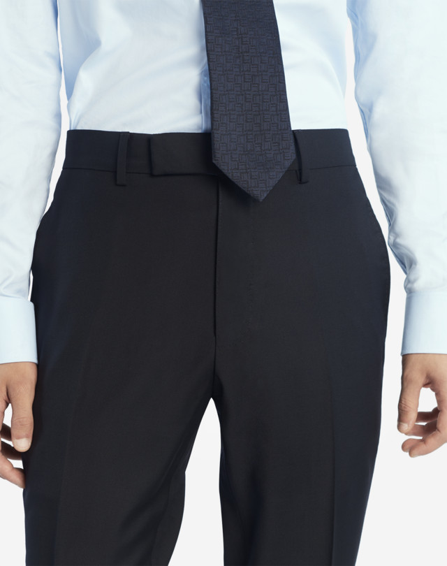 DUNHILL WOOL SUPER 150 MAYFAIR TROUSERS FORMAL TROUSERS Man a