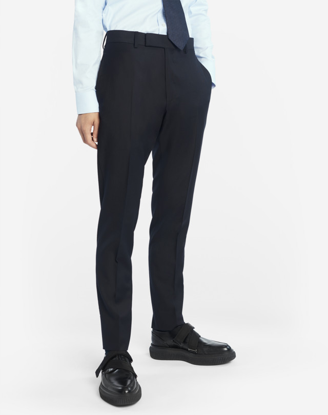 DUNHILL WOOL SUPER 150 MAYFAIR TROUSERS FORMAL TROUSERS Man d
