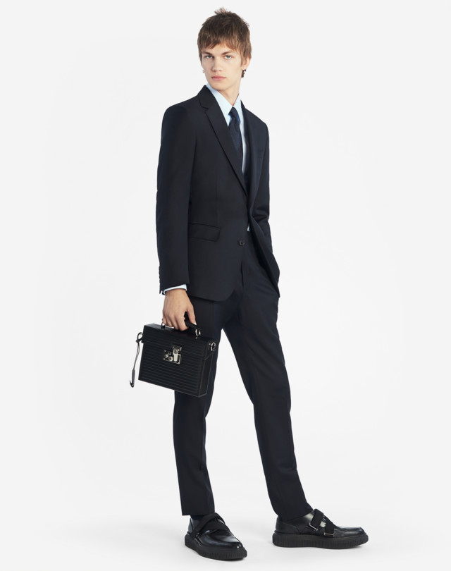 DUNHILL WOOL SUPER 150 MAYFAIR TROUSERS FORMAL TROUSERS Man r