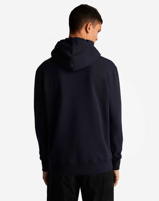 DUNHILL D ZIP-THROUGH HOODIE
 SWEATSHIRTS Man e