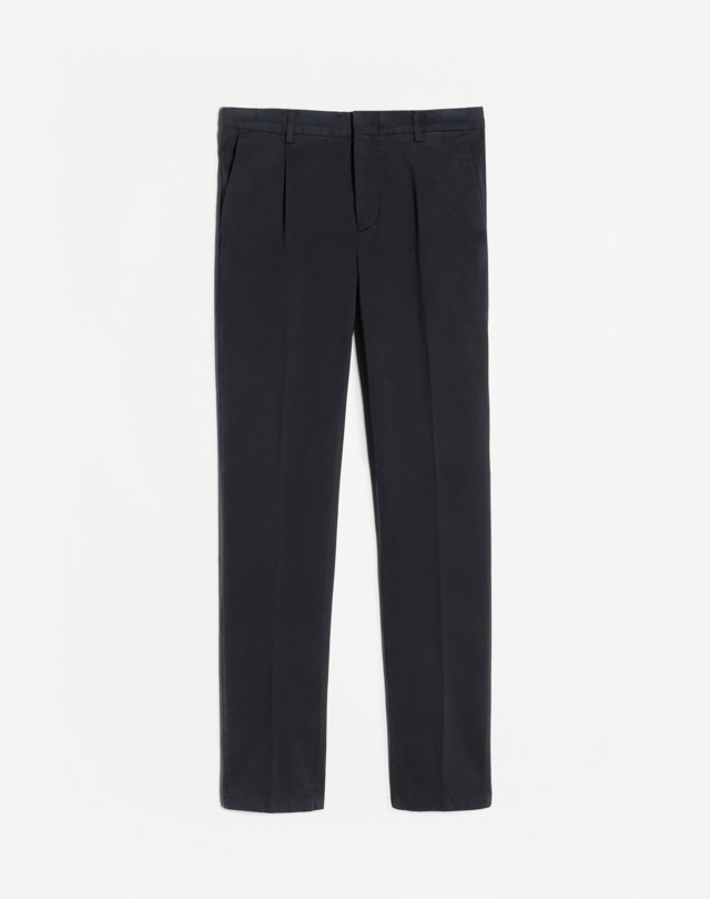 Single sales pleat chinos