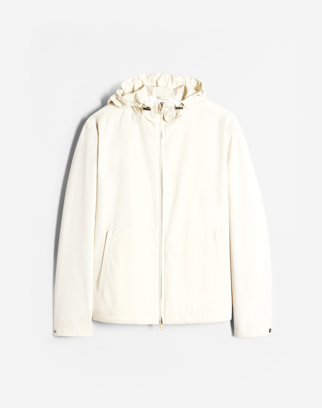 DUNHILL LIGHTWEIGHT WOOL HOODED JACKET JACKETS Man f