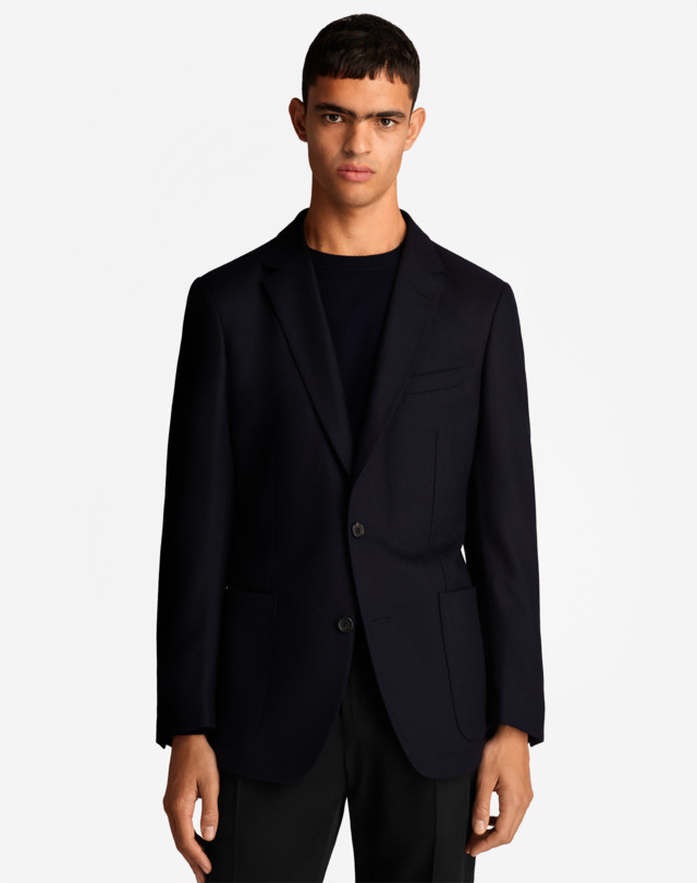 DUNHILL WOOL FLANNEL JACKET
 BLAZERS Man d