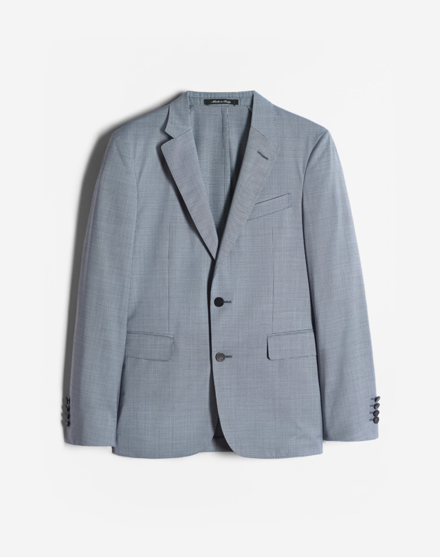 DUNHILL WOOL MICRO PUPPYTOOTH TRAVEL JACKET BLAZERS Man f