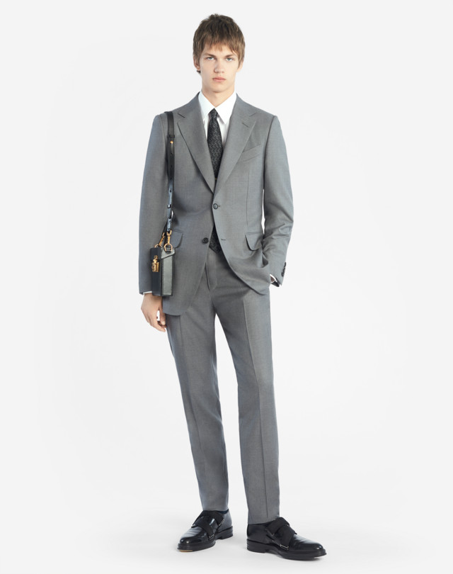 DUNHILL WOOL SUPER 150 BELGRAVIA JACKET BLAZER Man r