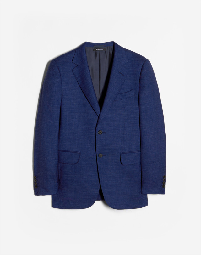 DUNHILL Silk Cashmere Linen Blend Kensington Jacket BLAZER Man f