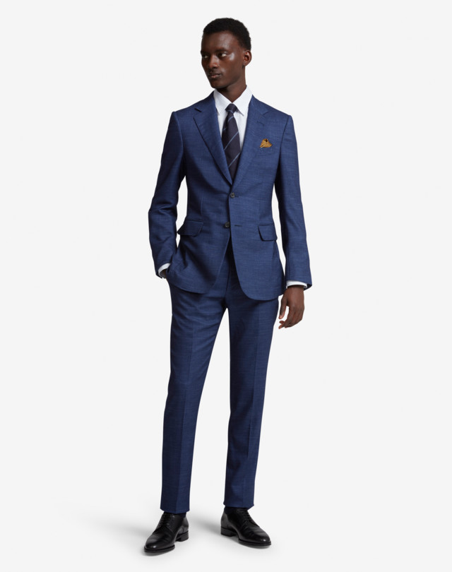 DUNHILL SILK CASHMERE LINEN BLEND KENSINGTON JACKET BLAZER Man r