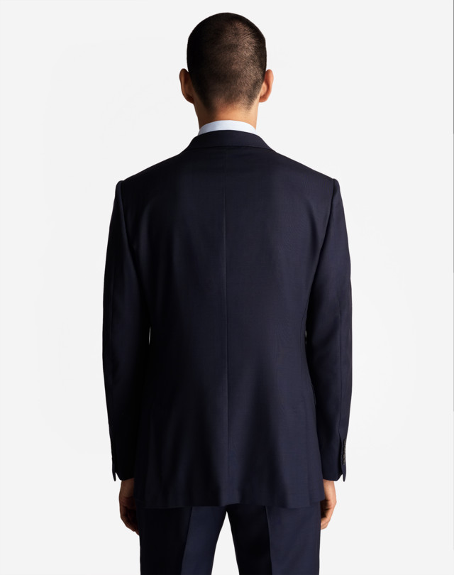 DUNHILL SUPERFINE WOOL PRINCE OF WALES MAYFAIR JACKET BLAZERS Man e