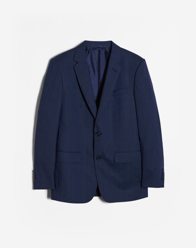 DUNHILL WOOL SILK LINEN PRINCE OF WALES MAYFAIR JACKET BLAZERS Man f