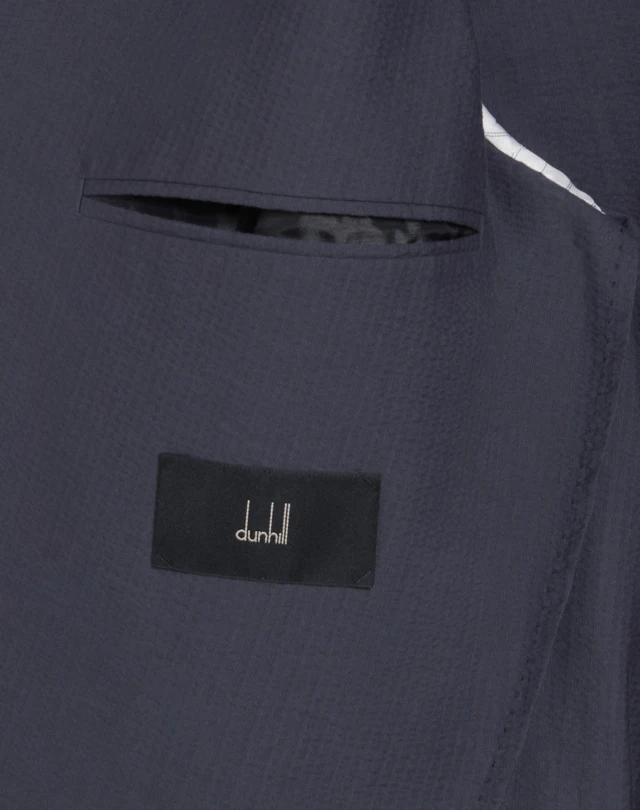 DUNHILL SEERSUCKER MAYFAIR JACKET BLAZERS Man e