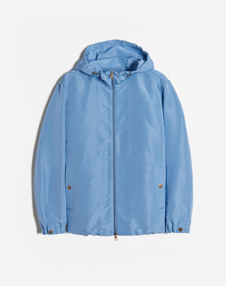 SHELL HOODED JACKET DUNHILL LIGHTWEIGHT JACKETS Man SHELL HOODED JACKET f