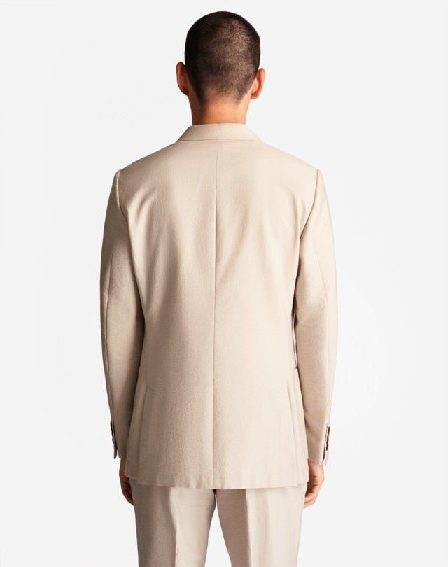 DUNHILL SEERSUCKER MAYFAIR JACKET BLAZER Man e