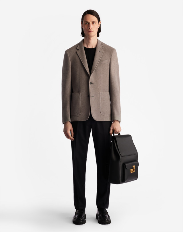 DUNHILL CASHMERE JERSEY JACKET BLAZERS Man r