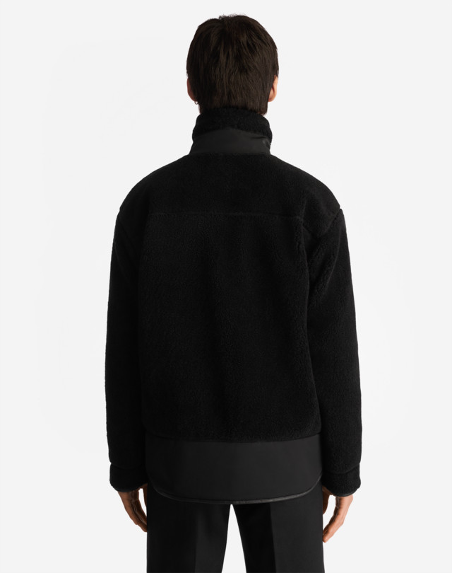DUNHILL FLEECE TRACK JACKET JACKETS Man e