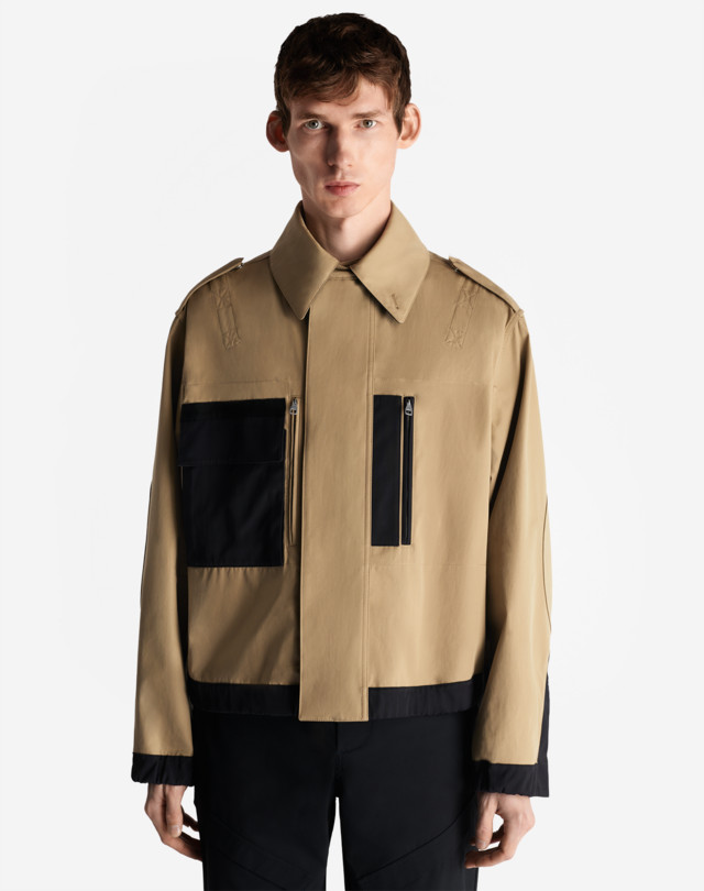 DUNHILL CONTRAST UTILITY PATCH JACKET JACKETS Man d