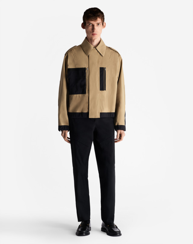 DUNHILL CONTRAST UTILITY PATCH JACKET JACKETS Man r