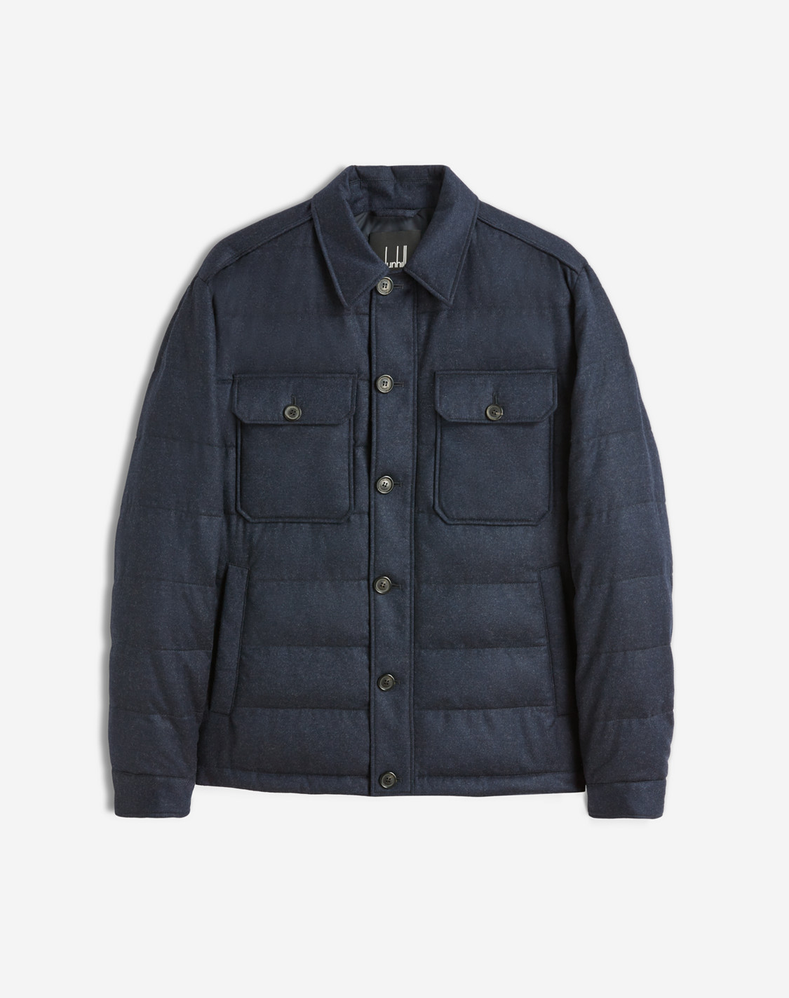 FLAP POCKET WOOL-CASHMERE SHIRT JACKET