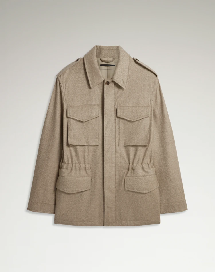 DUNHILL JACKETS Man Wool Field Jacket f