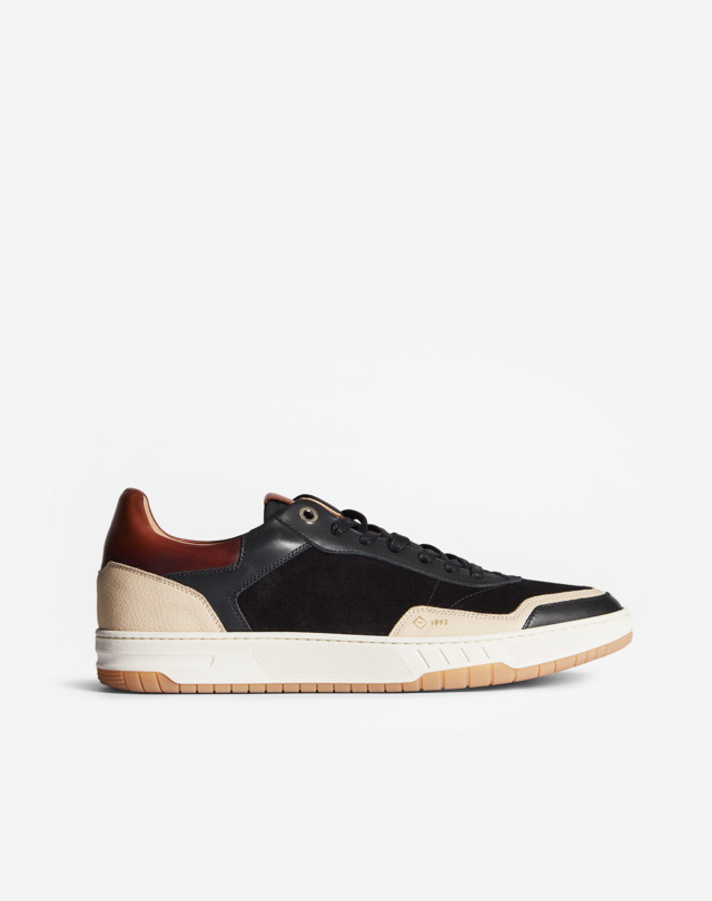 DUNHILL COURT ELITE LUX TRAINER SNEAKERS Man f