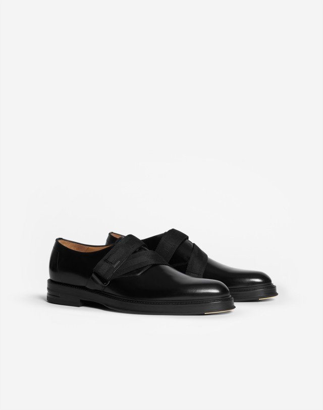DUNHILL DUKE FACET STRAP DERBY BROGUES Man f