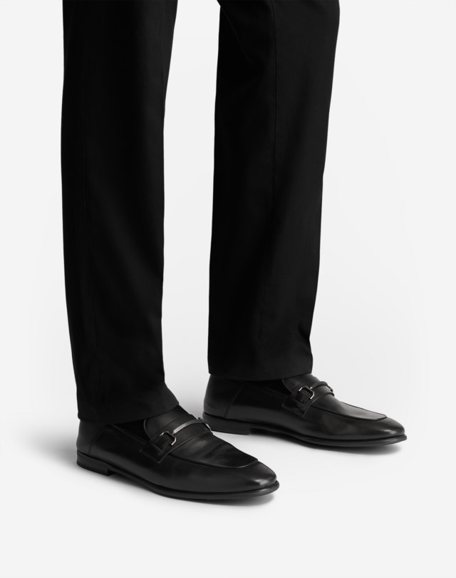 DUNHILL CHILTERN ROLLER BAR SLIP ON LOAFER LOAFERS Man r