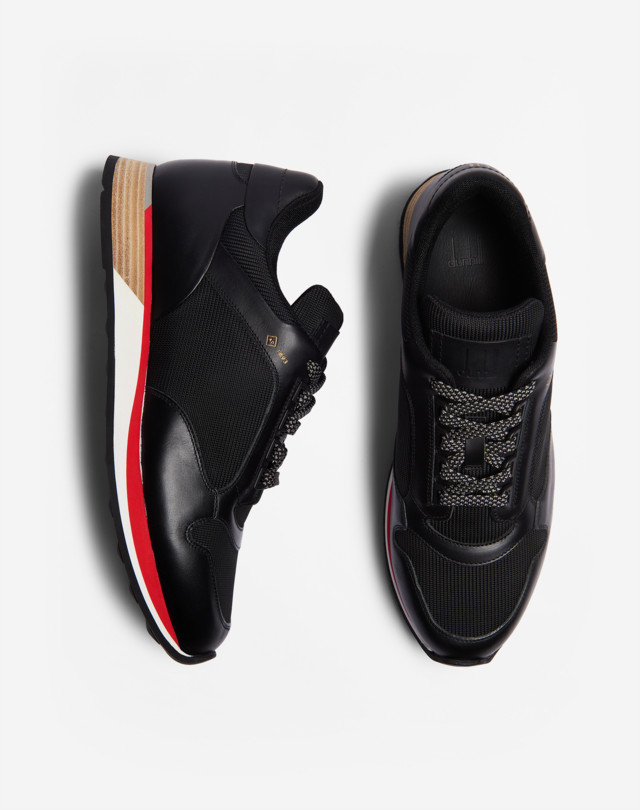 DUNHILL DUKE MESH RUNNER SNEAKERS Man d