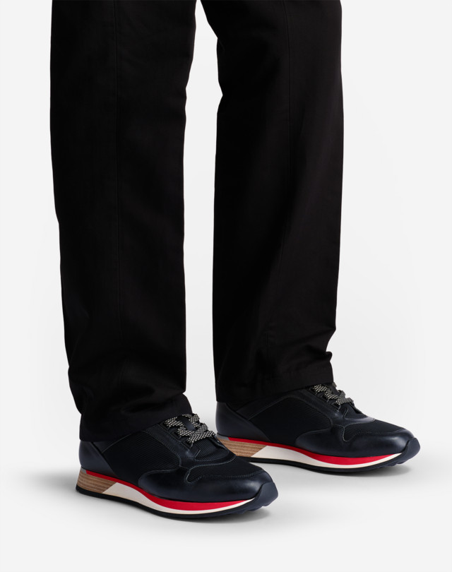 DUNHILL DUKE MESH RUNNER SNEAKERS Man r