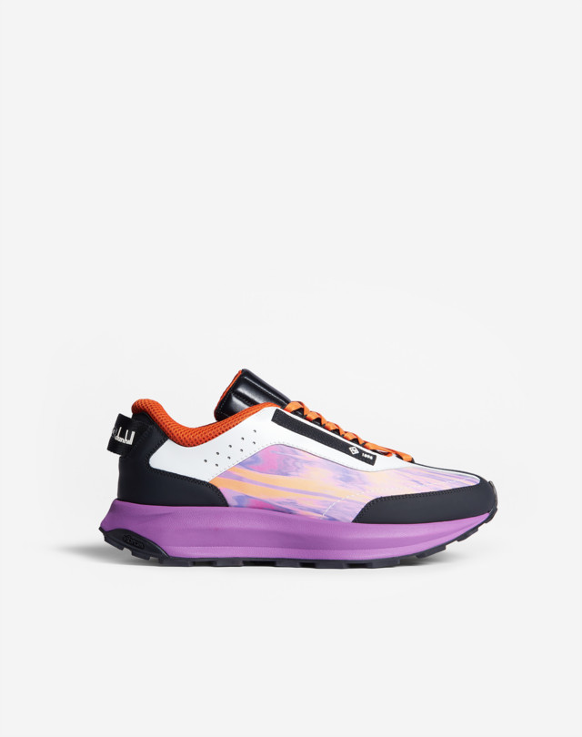 DUNHILL ELLEN CAREY MULTICHROME PULL AERIAL RUNNER SNEAKERS Man f