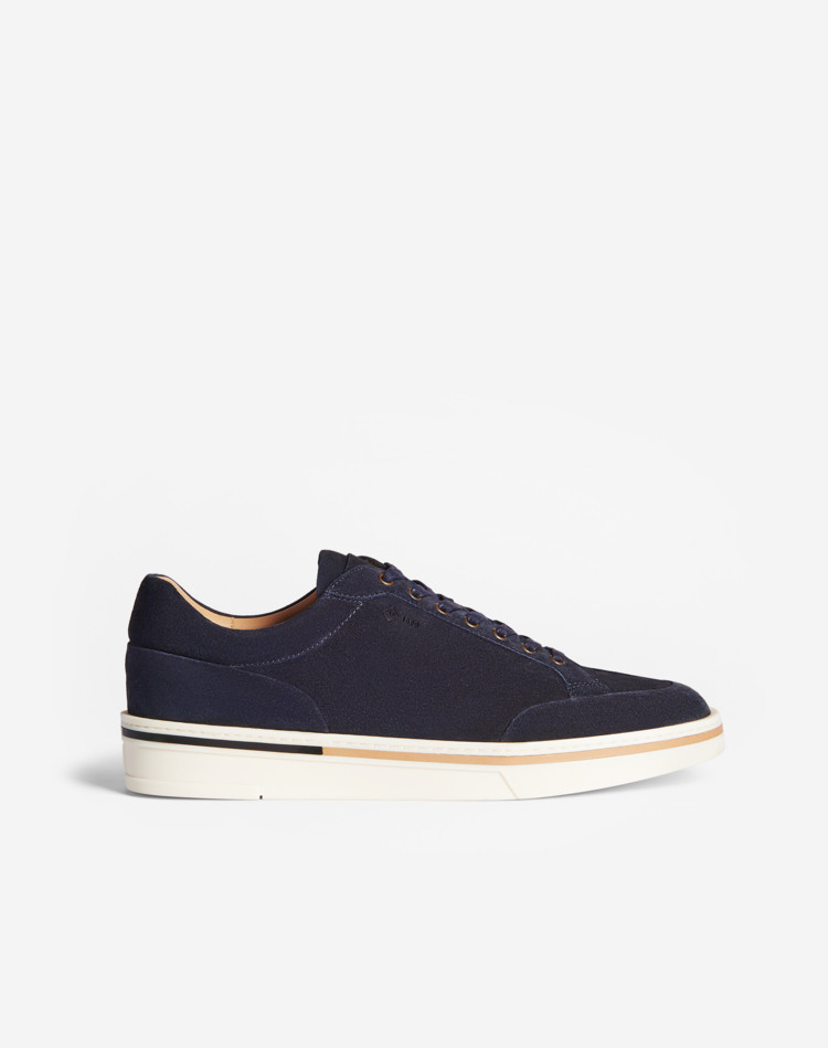 Metropolitan Suede Trainer DUNHILL SNEAKERS Man Metropolitan Suede Trainer f