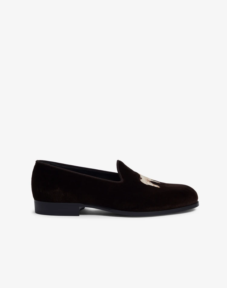 DUNHILL LOAFERS Man Bulldog Slipper f