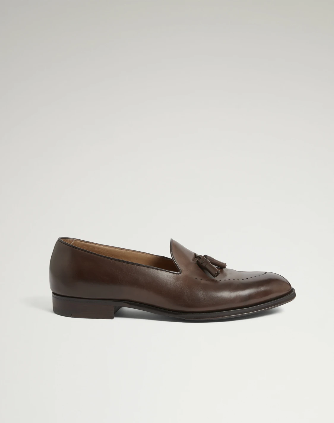 dunhill ブラックレザー ローファー　ビジネスシューズ　ダンヒル メンズ マウント レザー キャップ トゥ オックスフォード