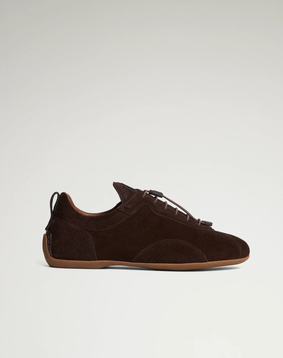 dunhill ブラック レザー スニーカー