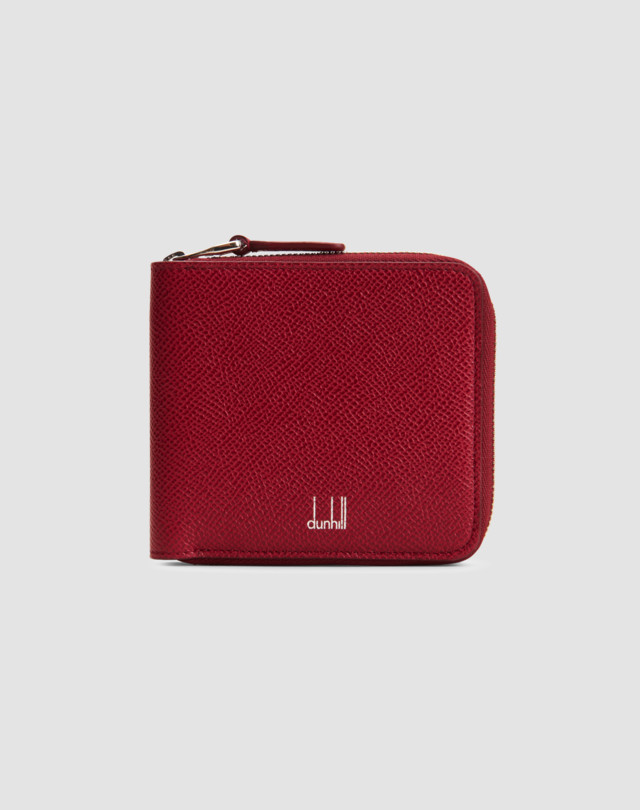 DUNHILL Cadogan 8CC Zip Around Wallet ZIP AROUND WALLETS Man f
