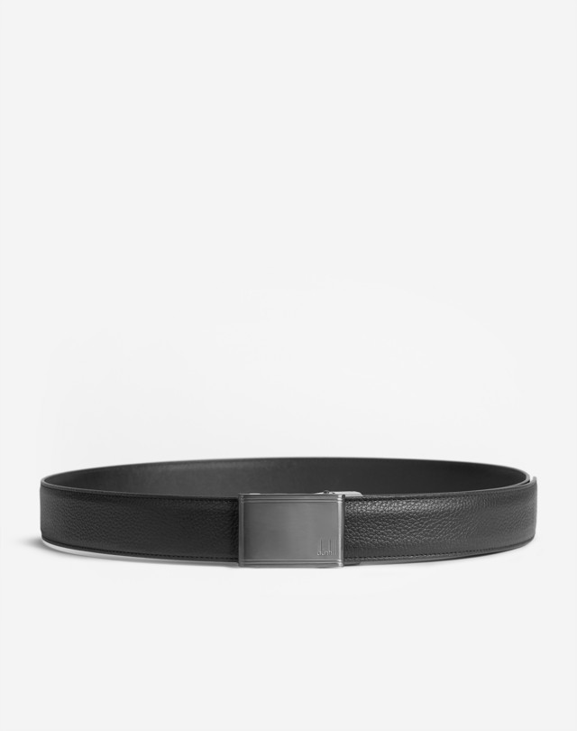 DUNHILL SLIM AUTOMATIC BUCKLE LEATHER BELT BELTS Man e