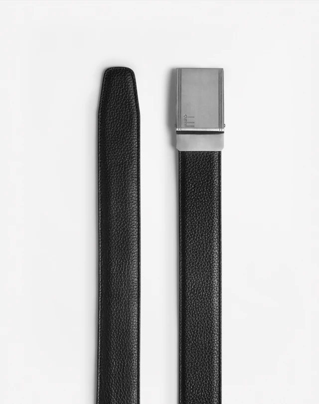 DUNHILL SLIM AUTOMATIC BUCKLE LEATHER BELT BELTS Man r