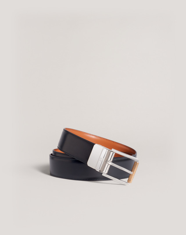 DUNHILL Roll Buckle Leather Belt BELTS Man f